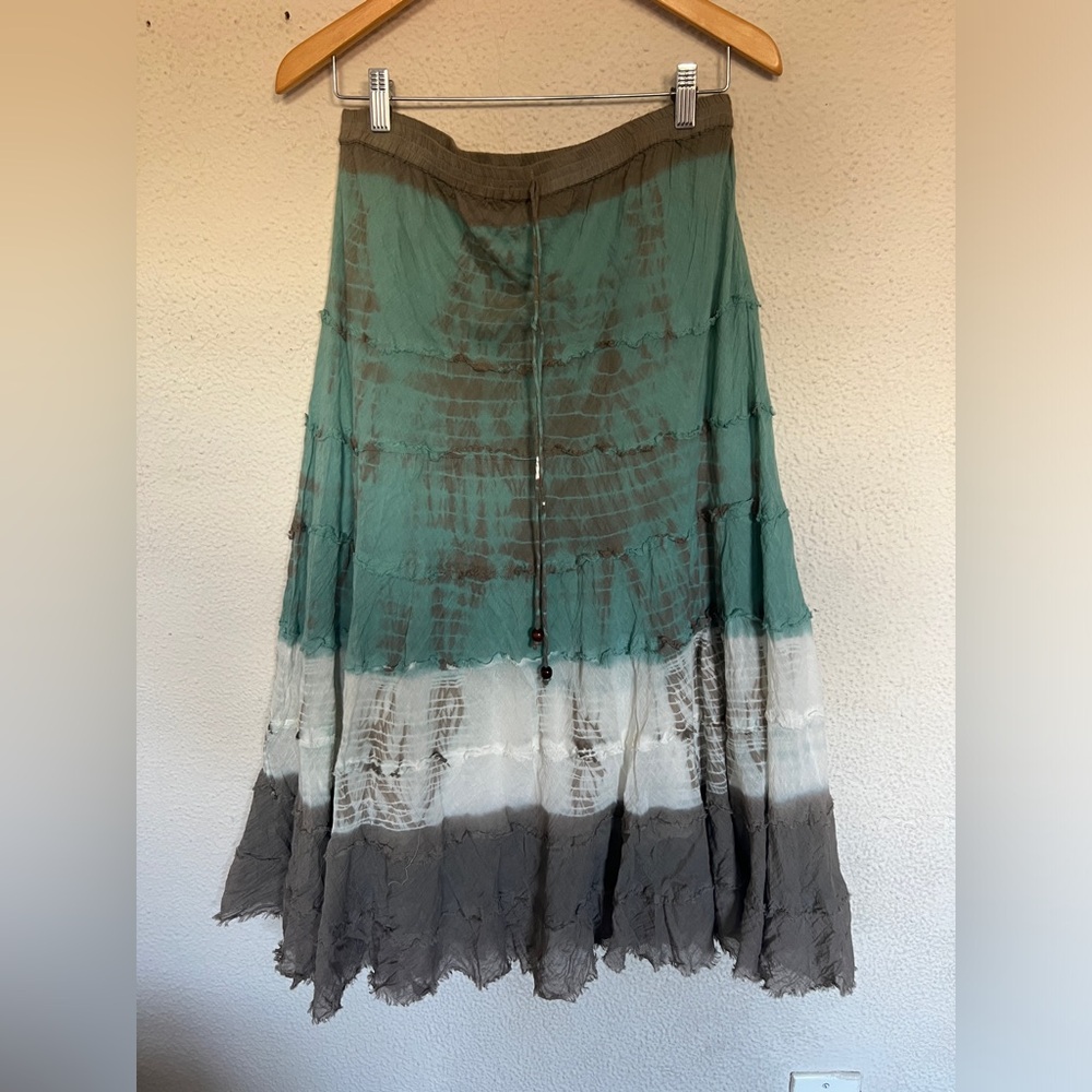 Fairy Grunge Vintage Maxi Skirt